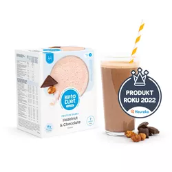 Proteínový nápoj – príchuť lieskový oriešok a čokoláda (7 porcií)