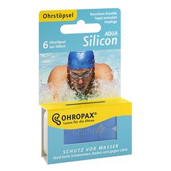 Ohropax Silicon Aqua Štuple na plávanie - 3 páry