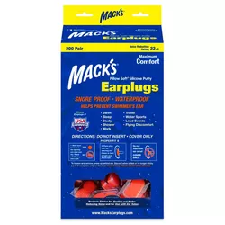 Mack's Snore Mufflers™ Veľkosť balenia: 200 párov