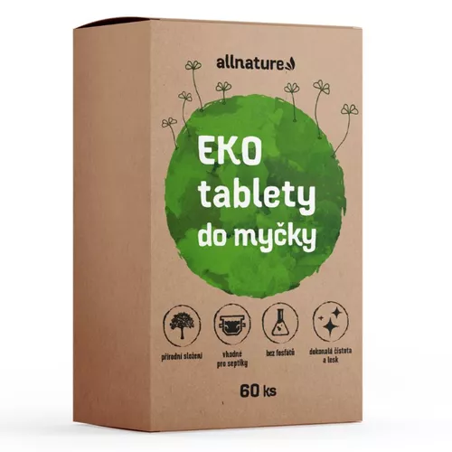 Allnature EKO tablety do umývačky 60 tabliet